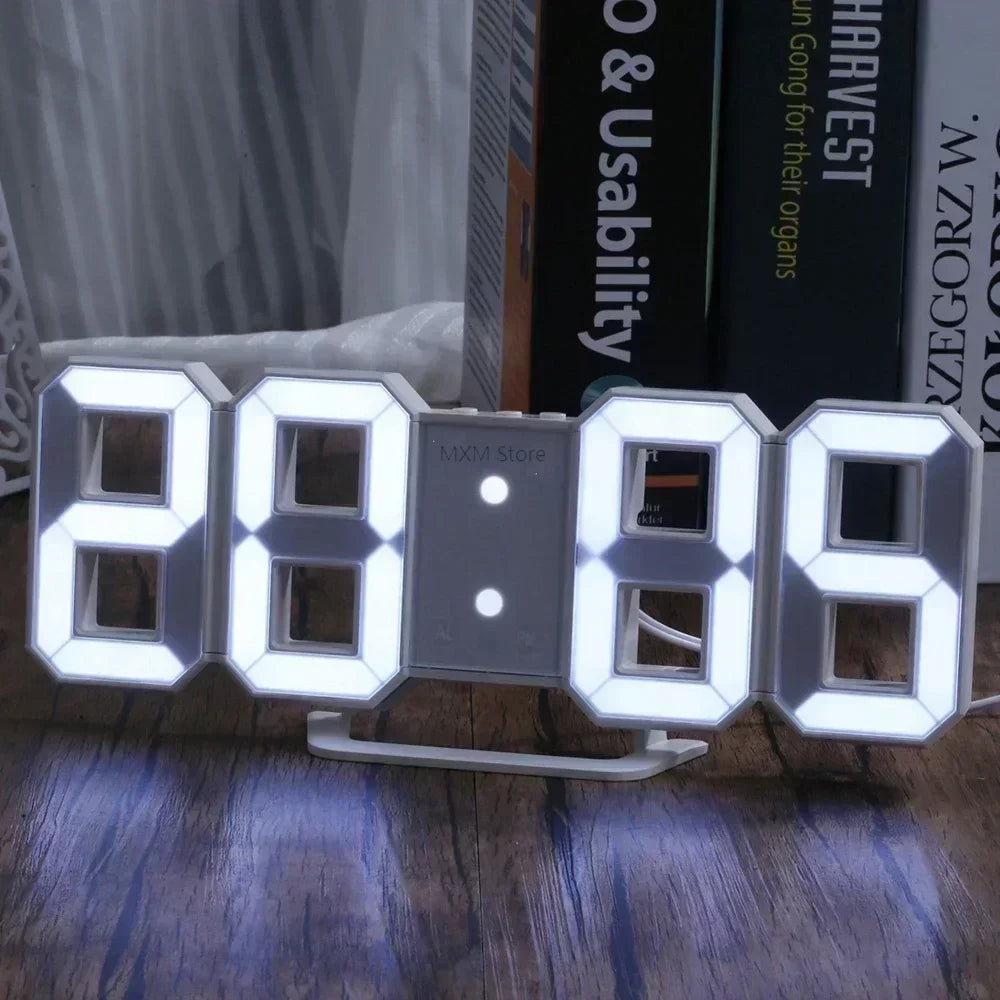 HomeTaste – 3D LED Digital Wall Clock