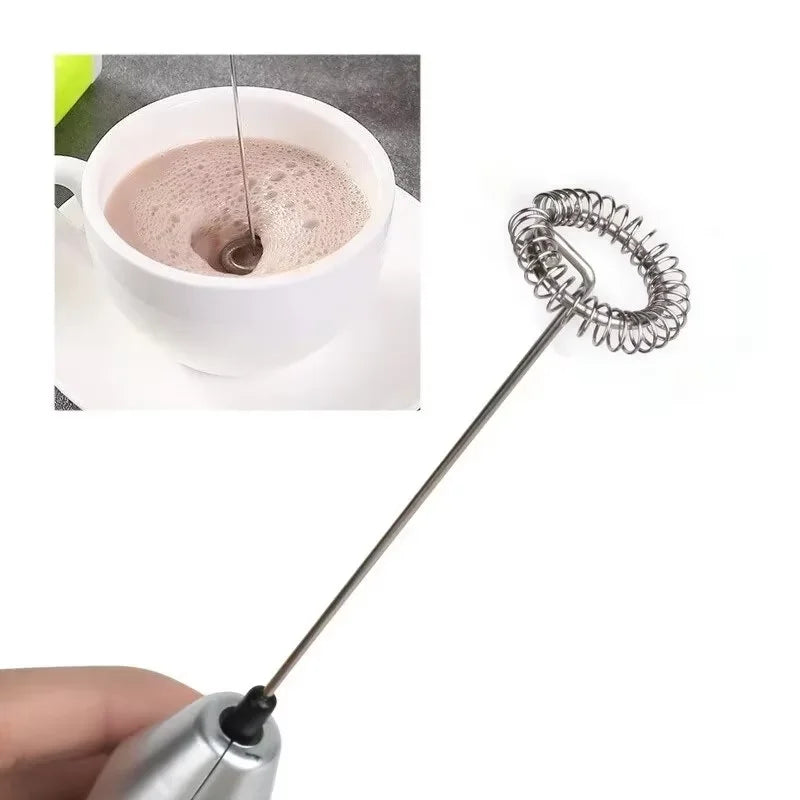 Mini Electric Handheld Milk Frother – Cream Whipper, Coffee & Egg Beater by HomeTaste
