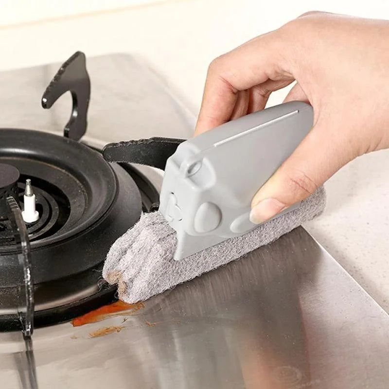 HomeTaste Window & Groove Cleaning Brush – Precision Slot Cleaner