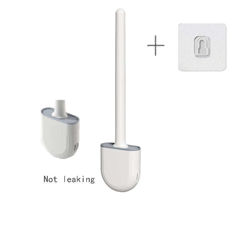 HomeTaste – Wall-Mounted Silicone Toilet Brush