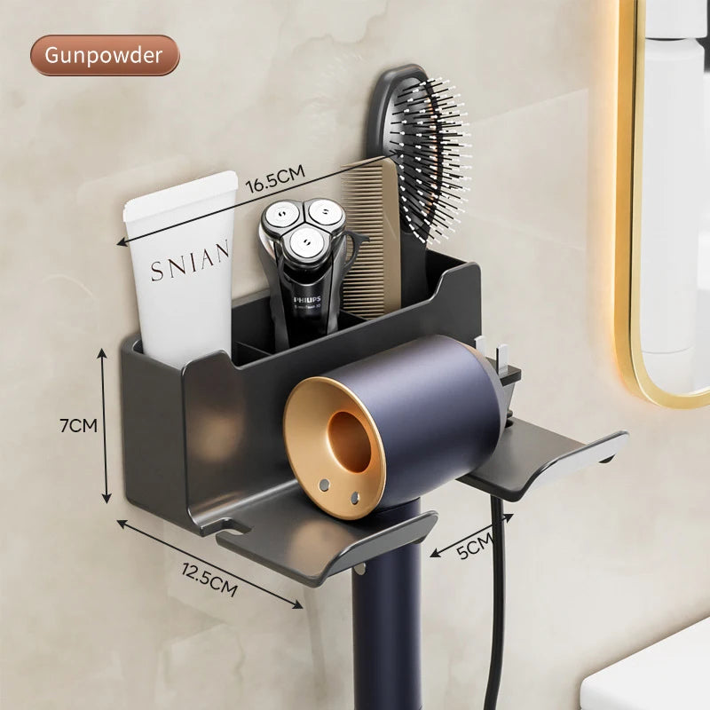 Wall-Mounted Hair Dryer by HomeTaste