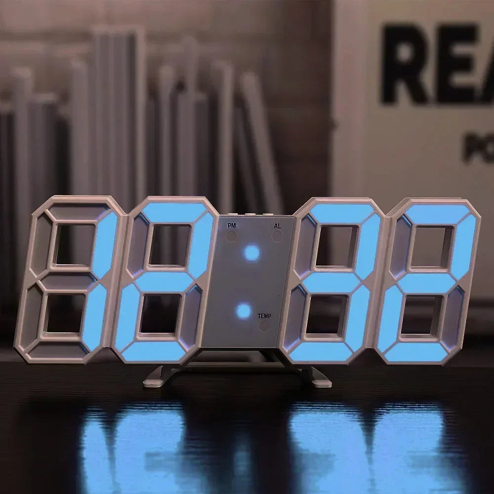 HomeTaste – 3D LED Digital Wall Clock