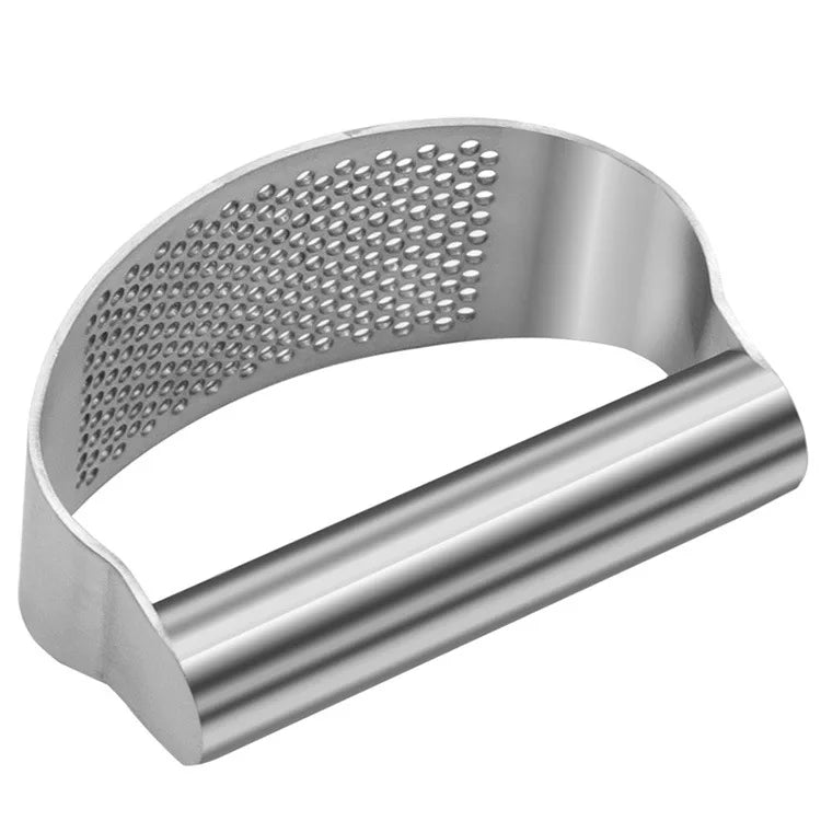 Stainless Steel Garlic Press – Manual Mincer & Kitchen Chopper Tool