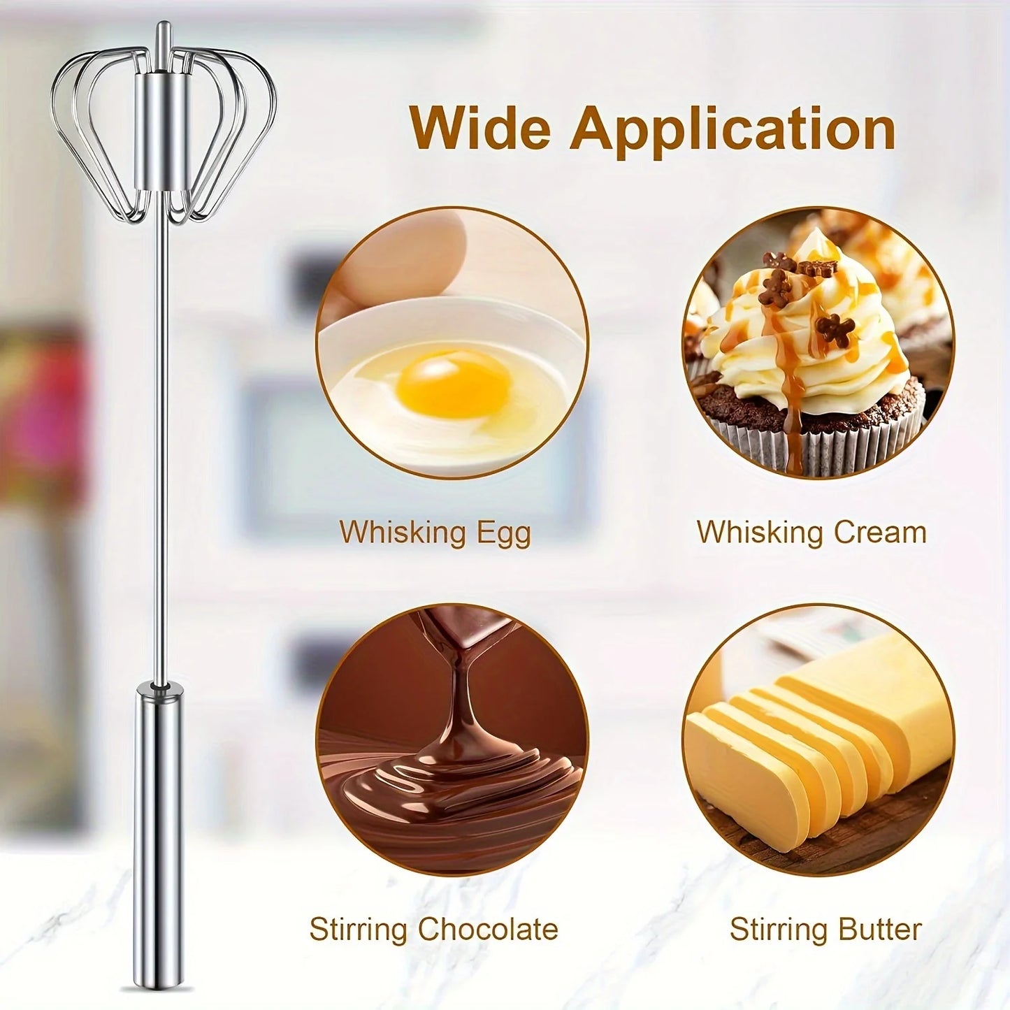 Egg Beater – Easy Whisking Tool by HomeTaste