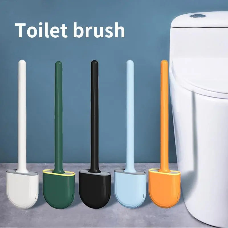 HomeTaste – Wall-Mounted Silicone Toilet Brush