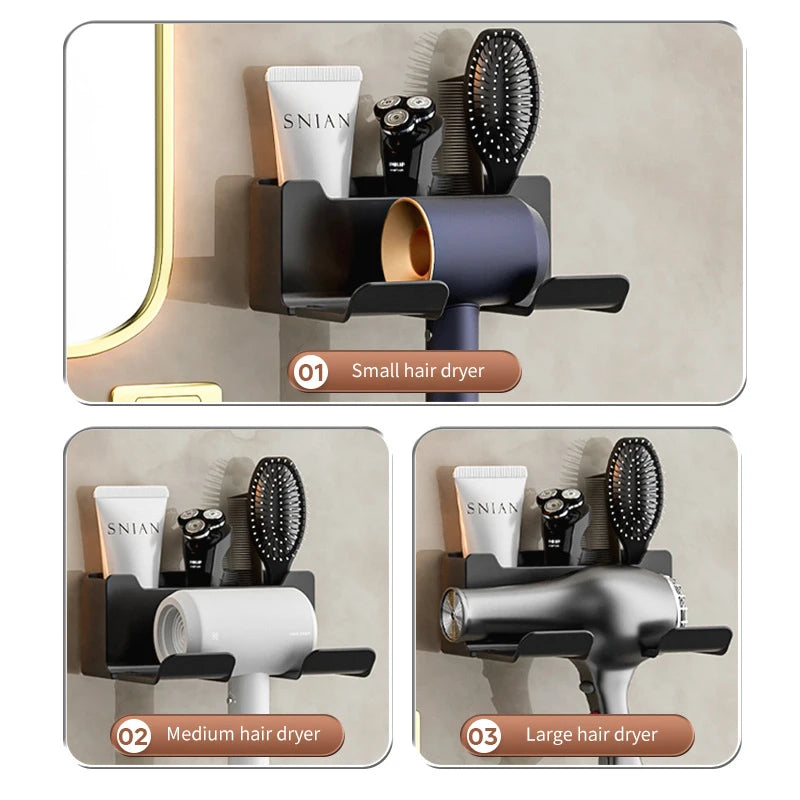 Wall-Mounted Hair Dryer by HomeTaste
