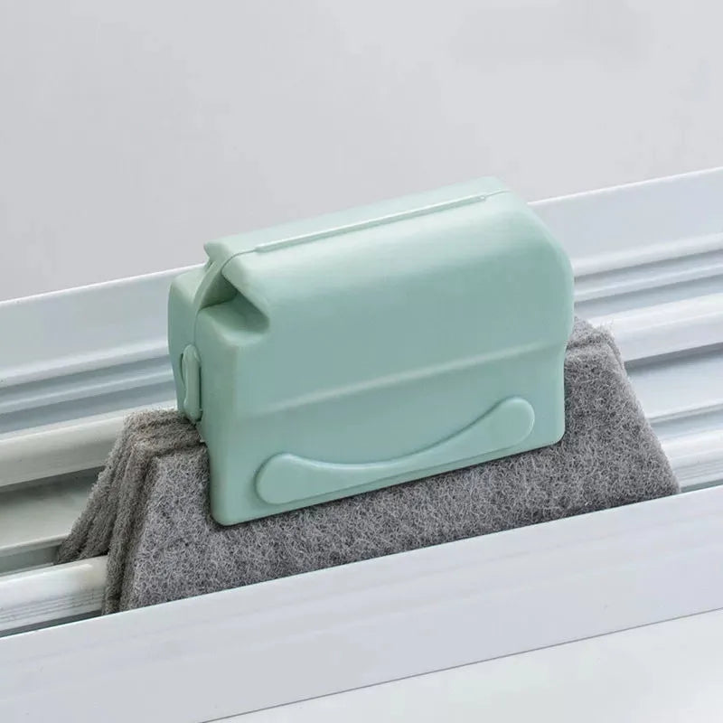HomeTaste Window & Groove Cleaning Brush – Precision Slot Cleaner