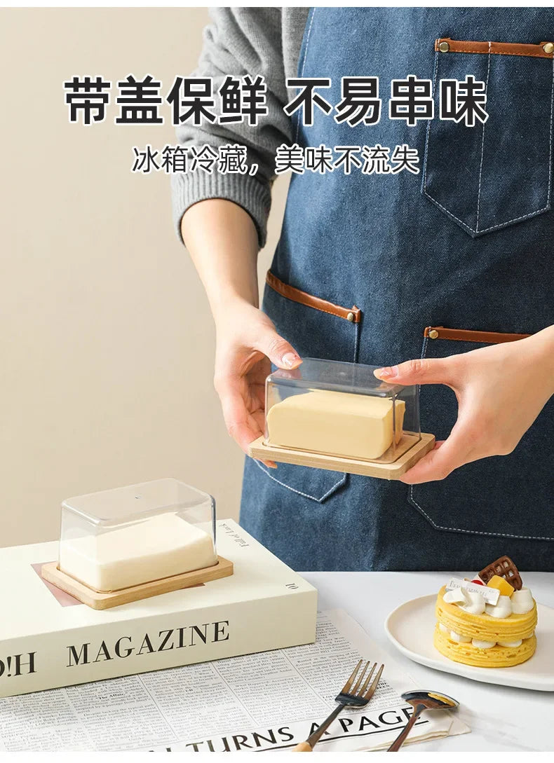 HomeTaste – Nordic Bamboo Butter Dish