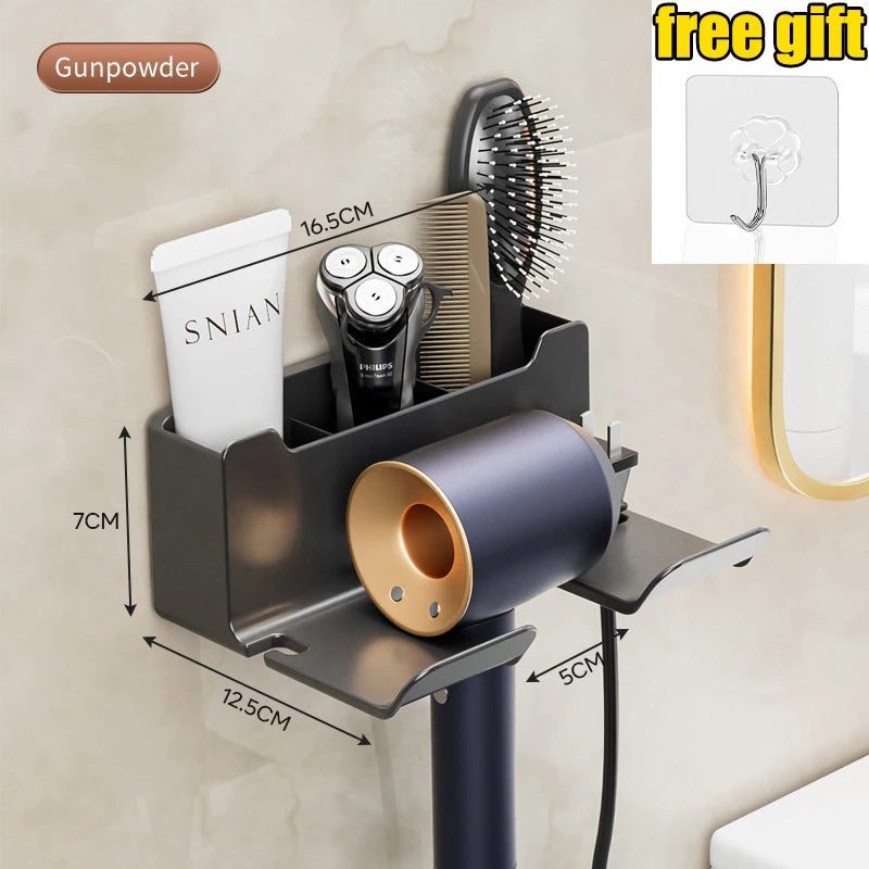 Wall-Mounted Hair Dryer by HomeTaste