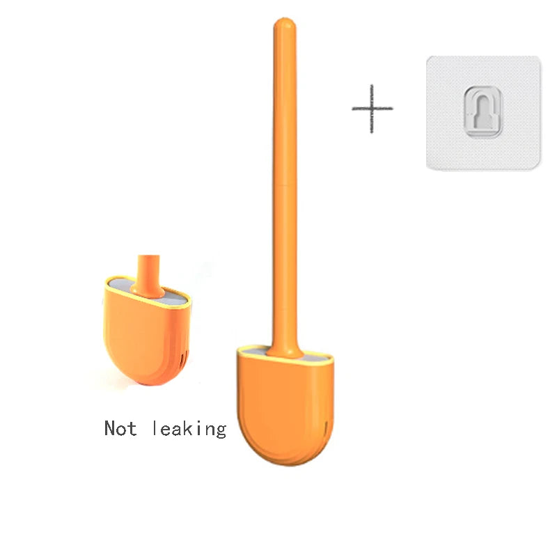 HomeTaste – Wall-Mounted Silicone Toilet Brush