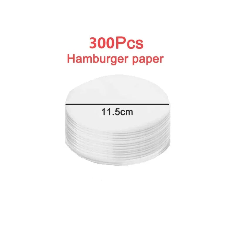 Round Hamburger Press – Non-Stick Patty Maker by HomeTaste