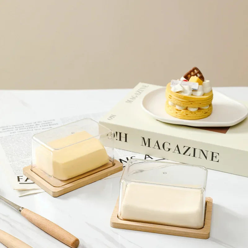 HomeTaste – Nordic Bamboo Butter Dish