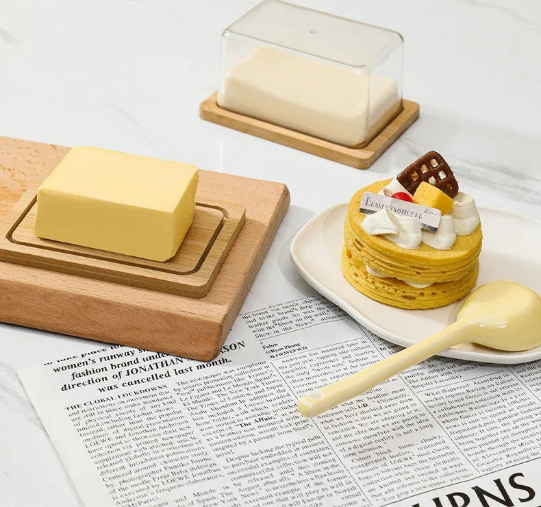 HomeTaste – Nordic Bamboo Butter Dish