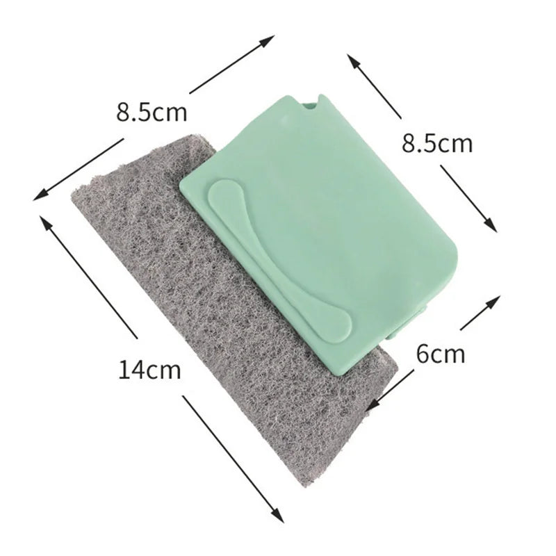 HomeTaste Window & Groove Cleaning Brush – Precision Slot Cleaner