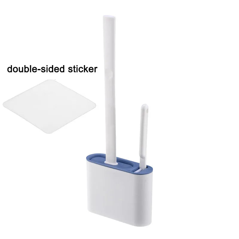 HomeTaste – Wall-Mounted Silicone Toilet Brush