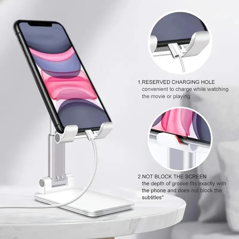 HomeTaste Adjustable Phone & Tablet Stand – Universal Desk Holder