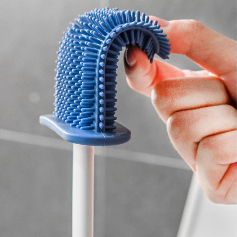 HomeTaste – Wall-Mounted Silicone Toilet Brush