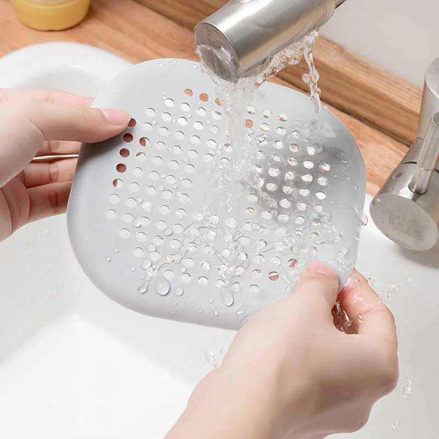 HomeTaste Silicone Drain Cover – Hair Filter & Odor Blocker