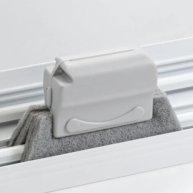 HomeTaste Window & Groove Cleaning Brush – Precision Slot Cleaner