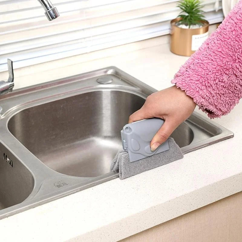 HomeTaste Window & Groove Cleaning Brush – Precision Slot Cleaner