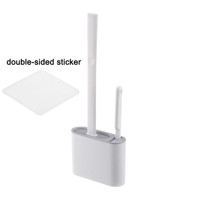 HomeTaste – Wall-Mounted Silicone Toilet Brush