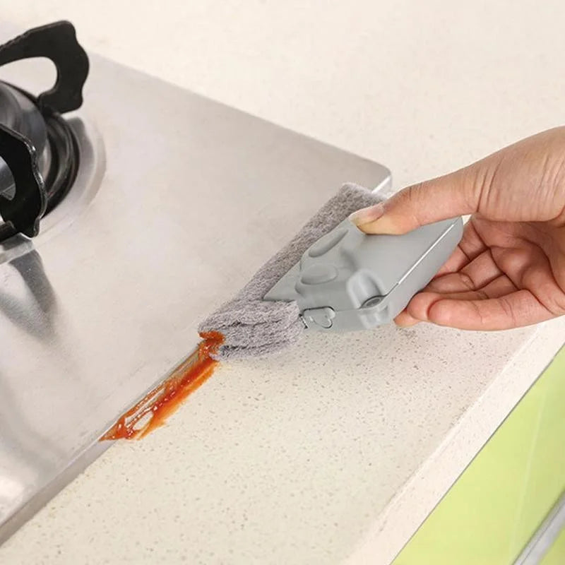 HomeTaste Window & Groove Cleaning Brush – Precision Slot Cleaner