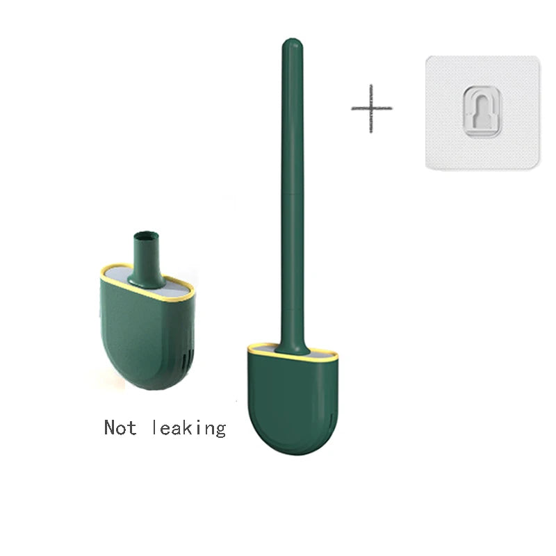 HomeTaste – Wall-Mounted Silicone Toilet Brush